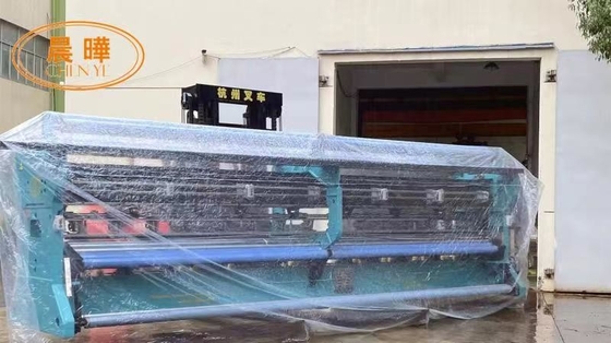 Raschel Fischernetzmaschine Pa Knotenlose graue Farbe Sicherheitsnetzmaschinenlieferant