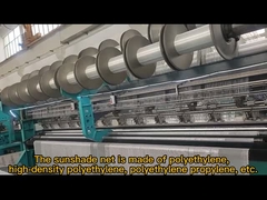 Computergesteuerte Sonnenschutznetz-Herstellungsmaschine mit UV-Schutz