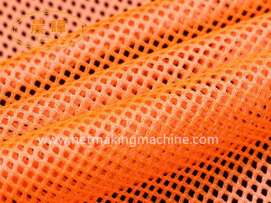 Hexagonal Mesh Fabric Machine Tutu Rock Stoffdruck