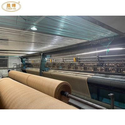 110' Arbeitsbreite HDPE Kunststoff Grün Garten Sonnenschatten Net Warp Strickmaschine für Online-Unterstützung und Produkte