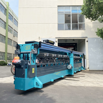 Einfaches Arbeiten 220'' Einzeilnadelstange Schattierungsnetz Warp Strickmaschine mit 80% Arbeitsbreite