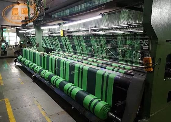 Grüne Gebäude Net Warp Strickmaschine